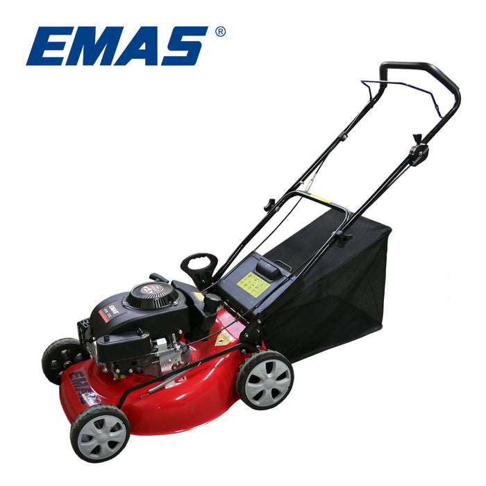 EMAS New Self-Propelled Petrol Lawn Mower Hand Push Rear Gasoline Lawn Mower