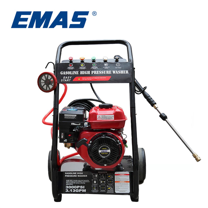 High Pressure Car Washer 7HP 170f Gasoline Engine Cold Water Jet Cleaner 200bar