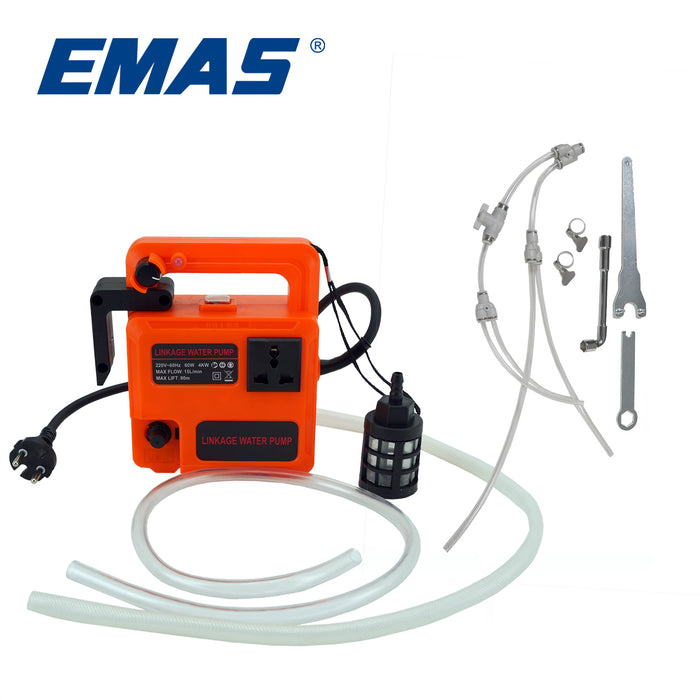 Sierra circular de alta frecuencia de 220 V, herramienta para cortar paredes de 8900 W, profundidad de corte de 300 mm y bomba de agua inteligente