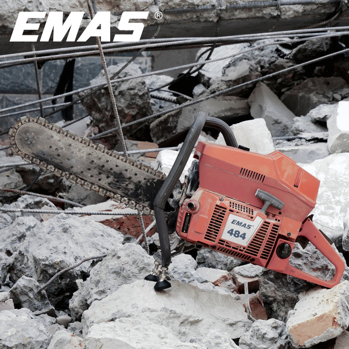 Emas Diamond Guide Bar Firefighting Rescue Concrete Cutting Chain Saw EMT840 84cc