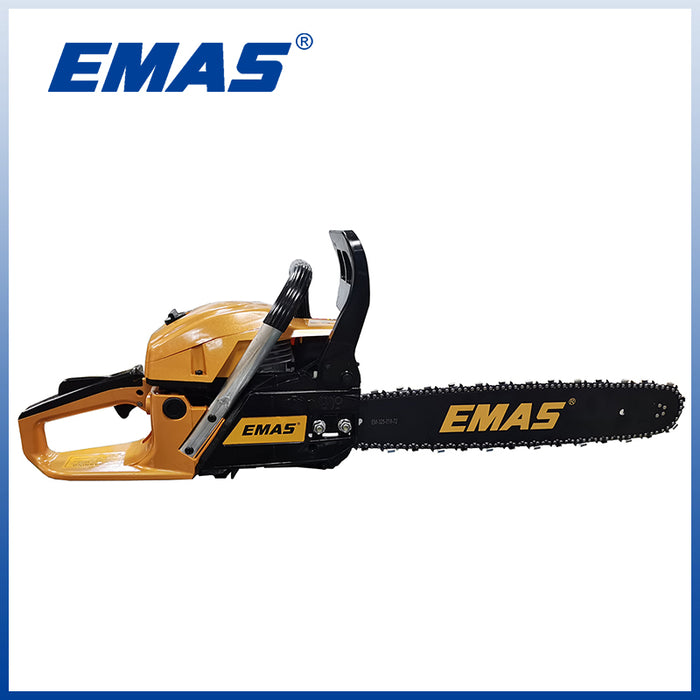 EMAS 4500 5200 5800 Gold Color Gasoline Chainsaw 45cc/52cc/58cc Tree Cutter Machine