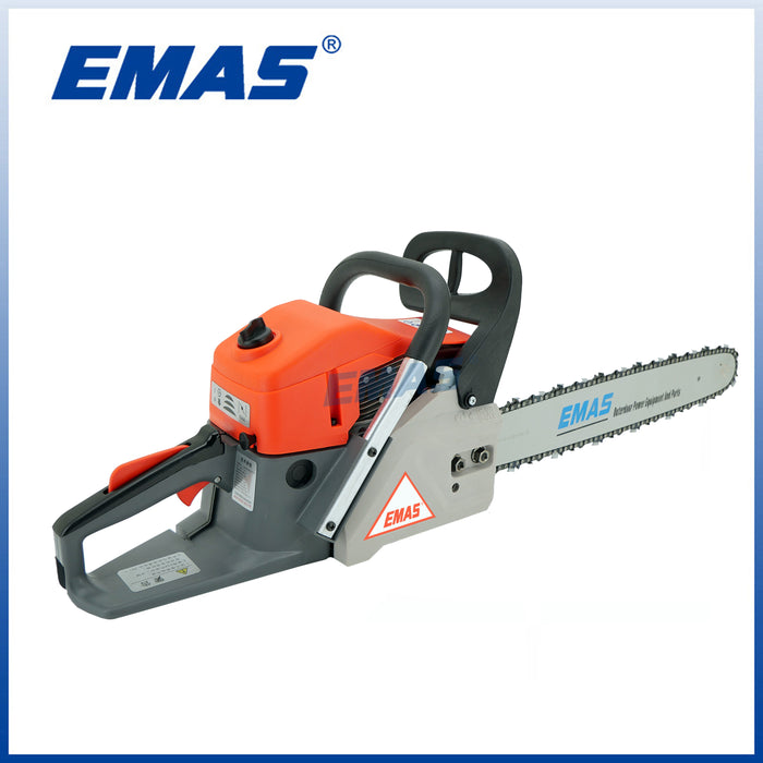 EMAS 4500 5200 5800 Gasoline/Petrol Chain Saw High Quality Tree Cutting Machine