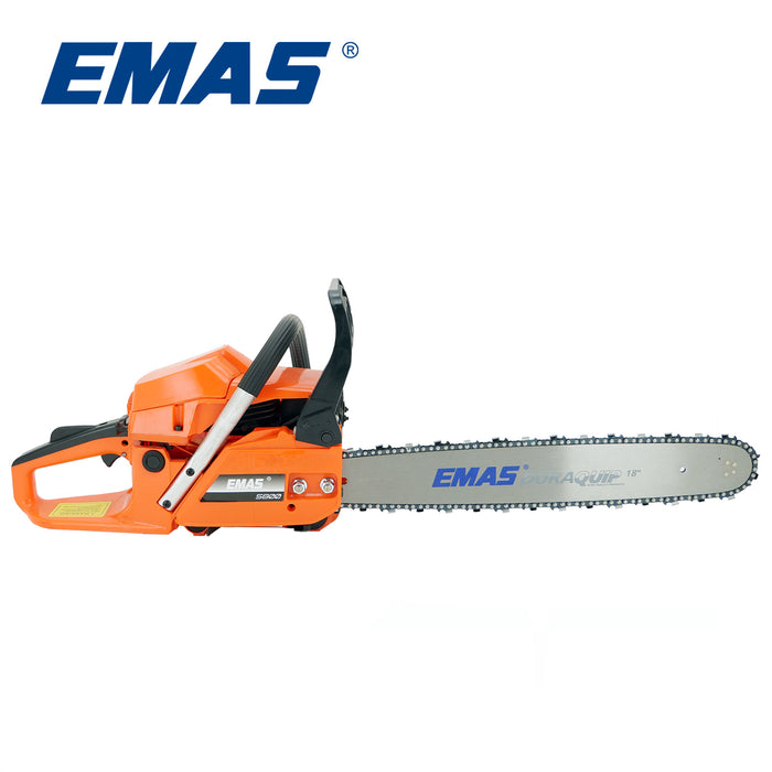 45cc/52cc/58cc 2 Stroke Gasoline Chainsaw 4500 5200 5800 with 16 Inch Steel Guide Bar