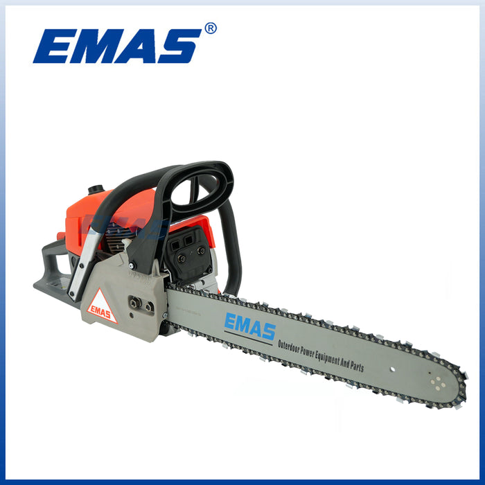 EMAS 4500 5200 5800 Gasoline/Petrol Chain Saw High Quality Tree Cutting Machine
