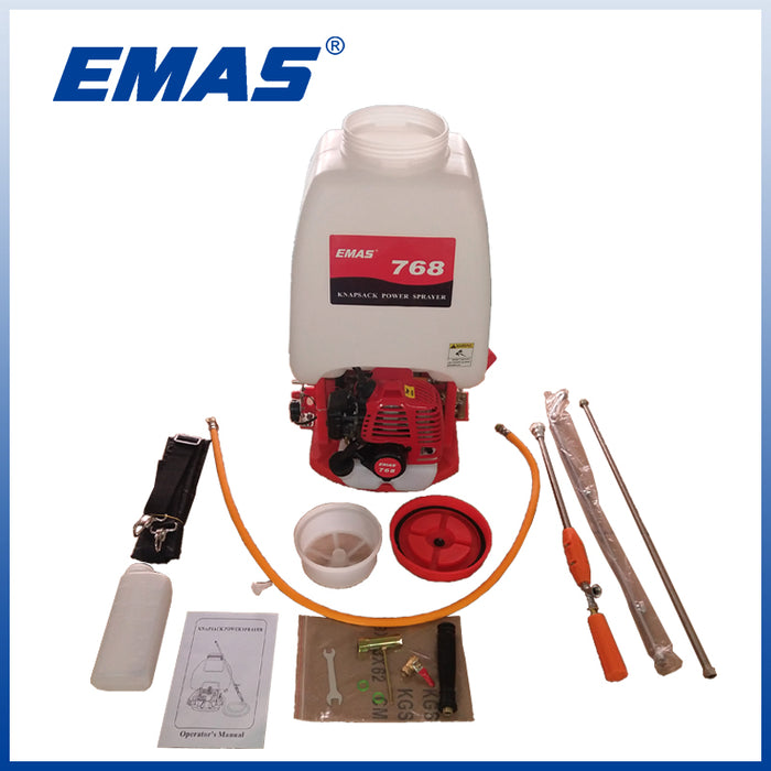 EM768 Pulverizador agrícola con mochila