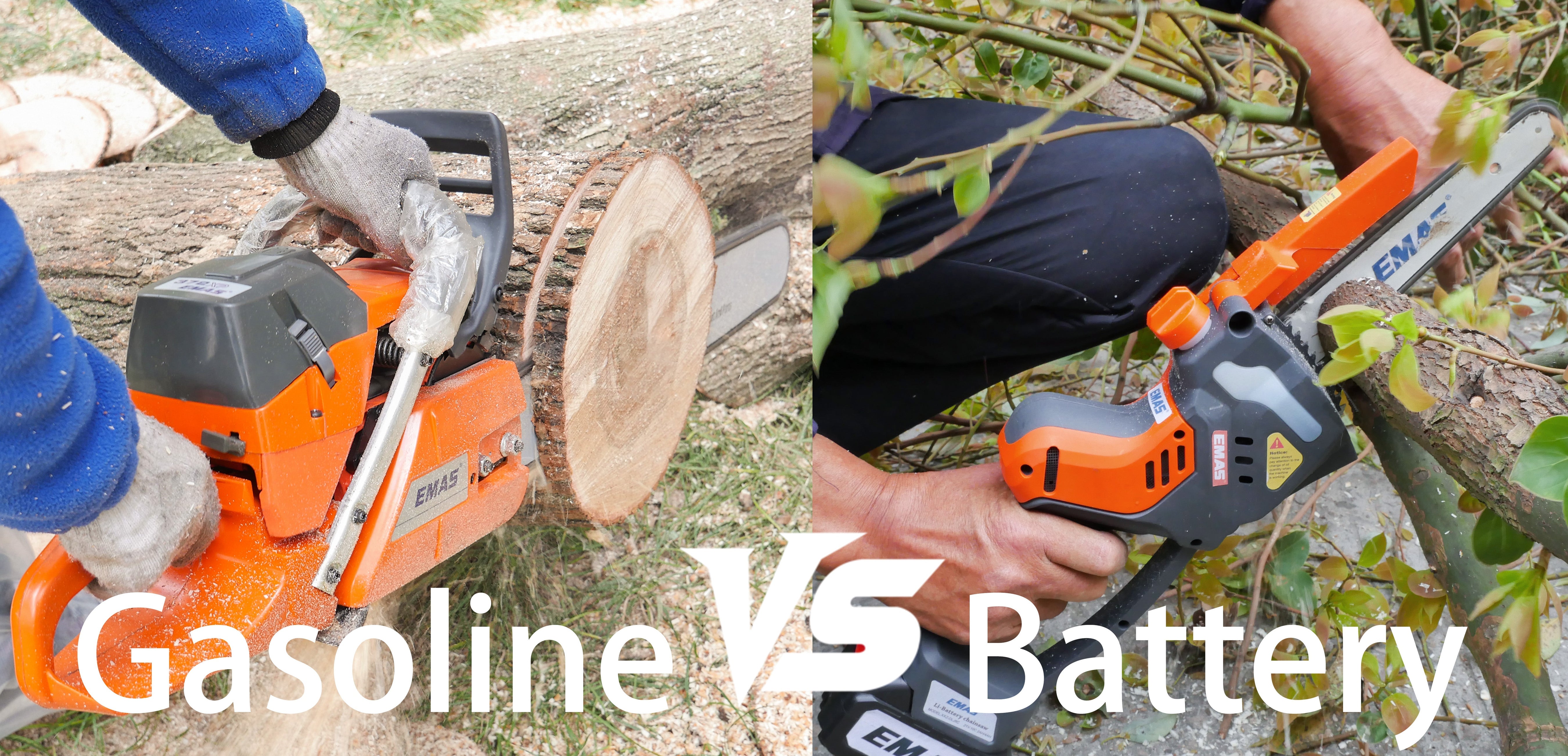 Gas Chainsaw vs Electric Chainsaw – Which Is Better for You? — Emas ...