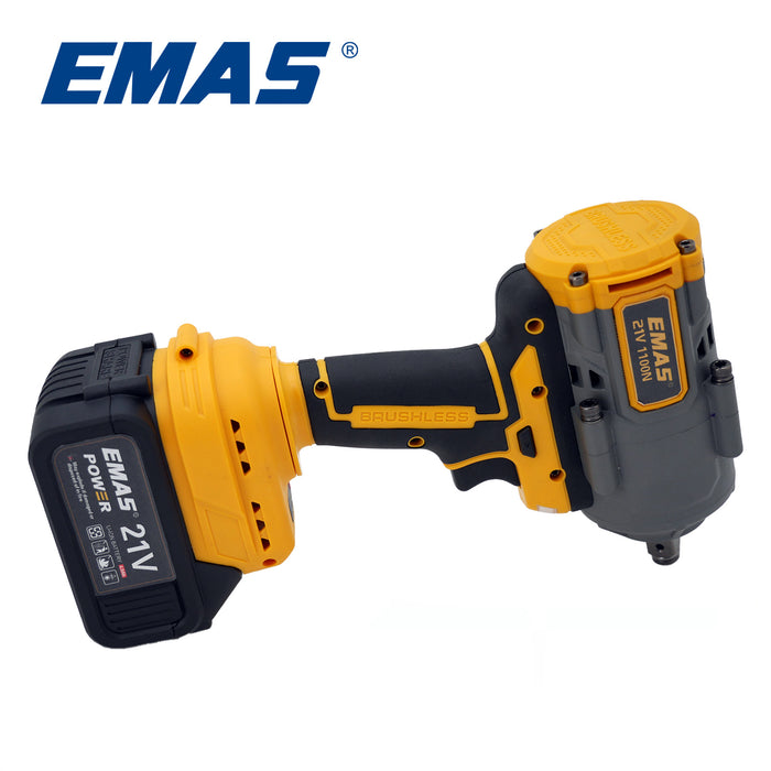 1100N.M Impact Wrenches Lithium Battery Professional Electric Wrench High Power Tools