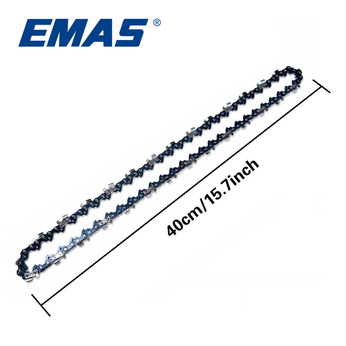 EMAS 1/4"-043"-62DL 12 Inch Saw Chain For Battery Chainsaw Replacement Repair, Professional Spare Parts Replacement for Compatible Brand, Factory Wholesale 100pcs
