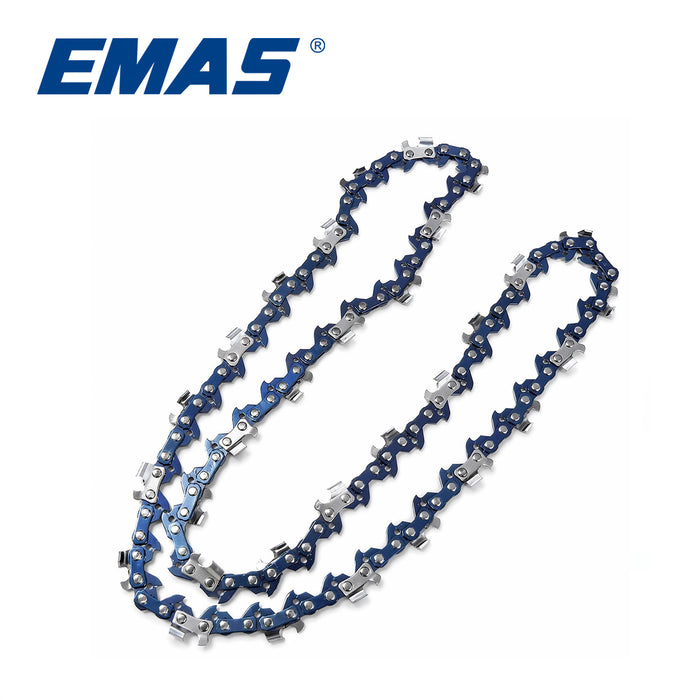 EMAS 1/4"-043"-62DL 12 Inch Saw Chain For Battery Chainsaw Replacement Repair, Professional Spare Parts Replacement for Compatible Brand, Factory Wholesale 100pcs