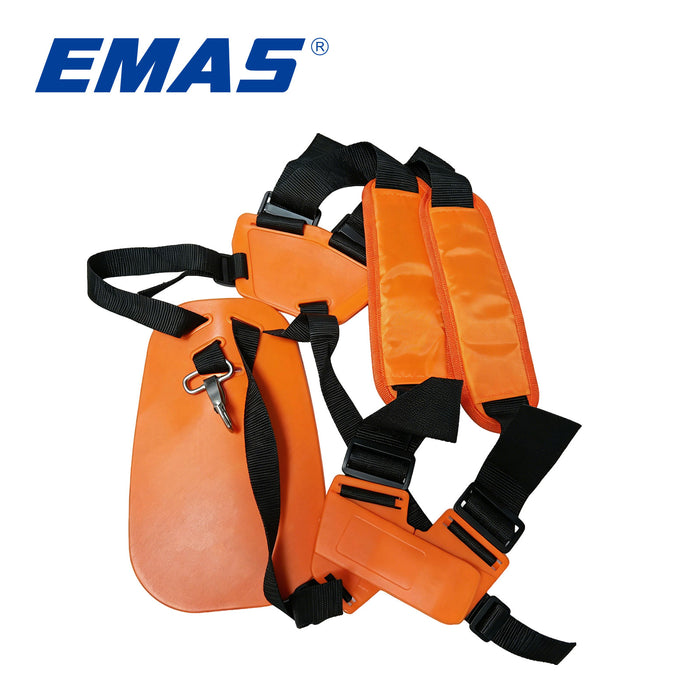 Universal Orange Padded Brush Cutter Harness Shoulder Strap For Grass Trimmer