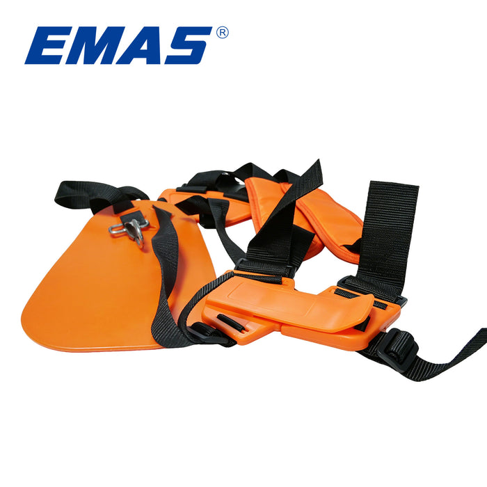 Universal Orange Padded Brush Cutter Harness Shoulder Strap For Grass Trimmer