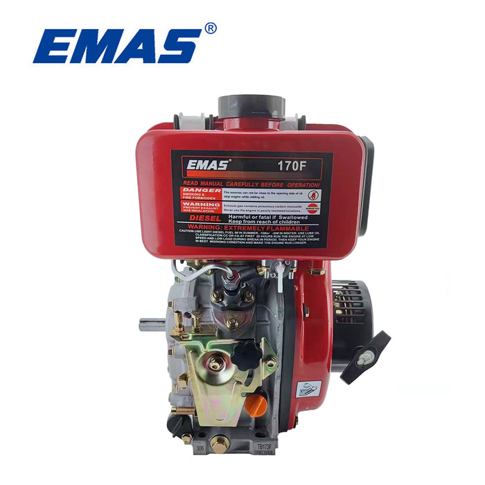 EMAS 211cc 170F Diesel Engine for Water Pump,Generators, Tillers