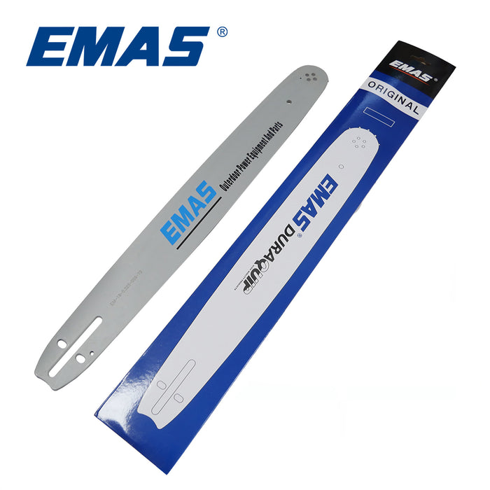 EMAS 100pcs 325"-058"-72DL 18 Inch Lamited Bar For Gasoline Chain Saw