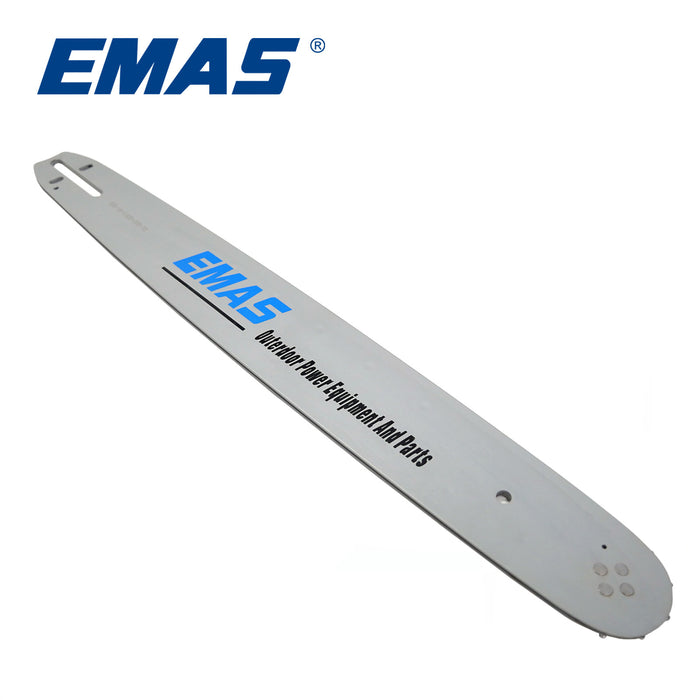 EMAS 100pcs 325"-058"-72DL 18 Inch Lamited Bar For Gasoline Chain Saw