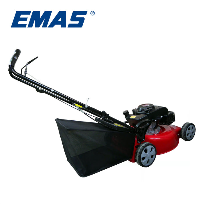 EMAS New Self-Propelled Petrol Lawn Mower Hand Push Rear Gasoline Lawn Mower