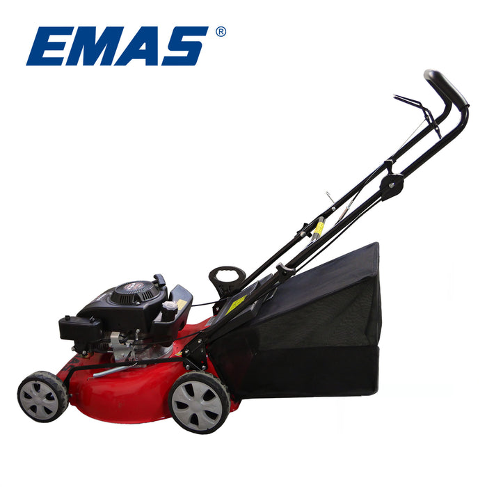 EMAS New Self-Propelled Petrol Lawn Mower Hand Push Rear Gasoline Lawn Mower