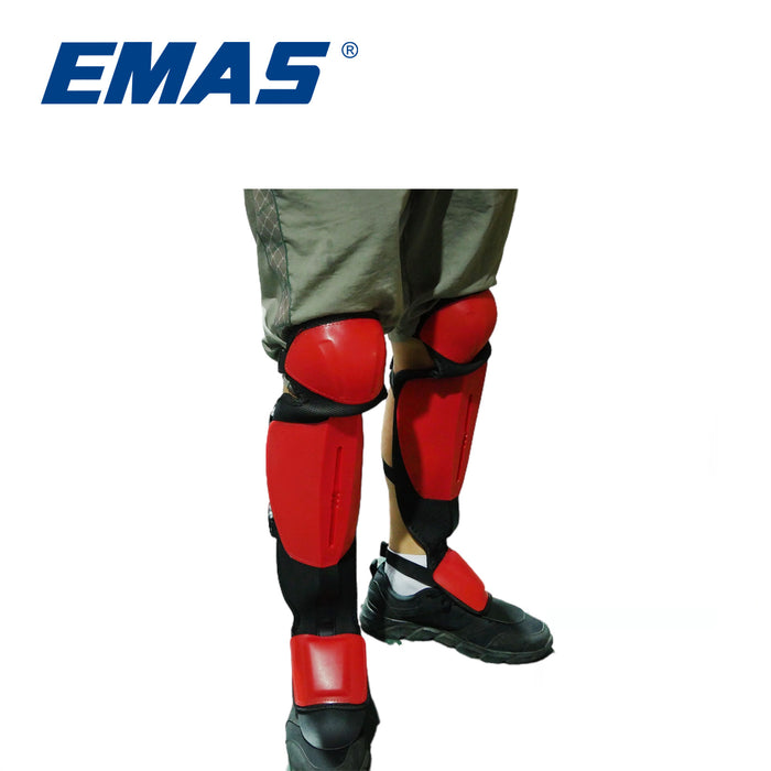 Industrial Gardening Knee Pads, Professional Heavy-Duty Knee Pads Covers the entire lower leg| Suitable for Construction, Gardening, Floor | Adjustable Straps | Full-Day, Unisex