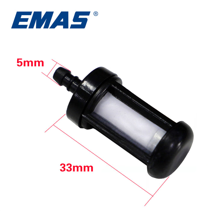 EMAS 100pcs 2012C Fuel Filter Chainsaw Parts For Replacement