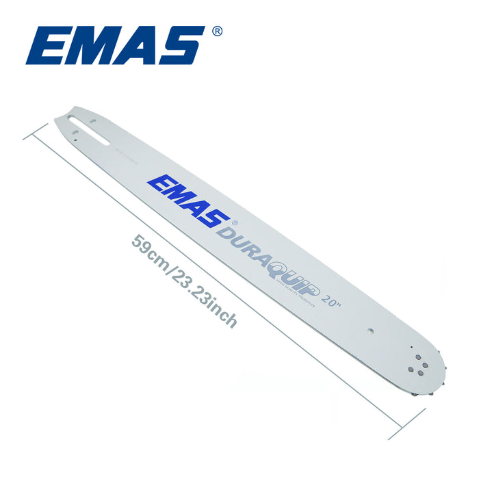 20 Inch Chainsaw Guide Bar 3/8" Pitch .058 Gauge 72 Drive Links