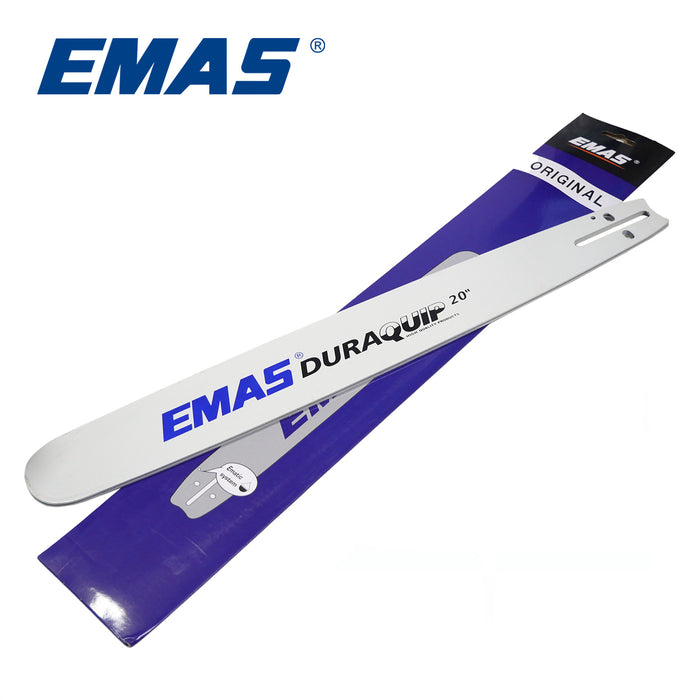 EMAS 100pcs 0.325"-058"-76DL 20 Inch Alloy Guide Bar For Chain Saw