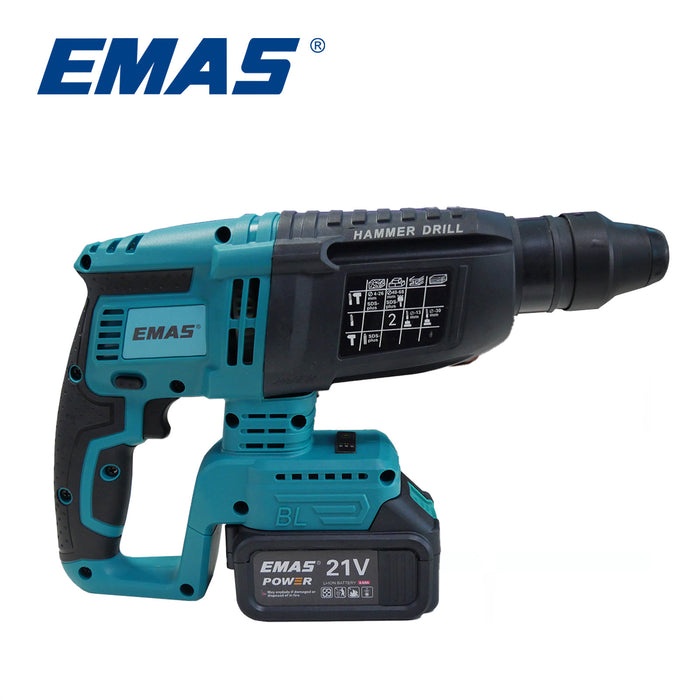 21V Multifunctional Lithium Battery Cordless Rotary Hammer Drill Power Hammer Drills Genre