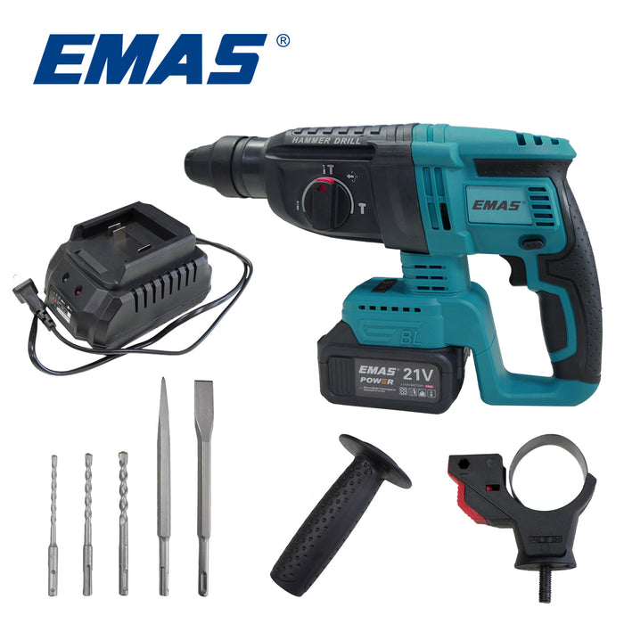 21V Multifunctional Lithium Battery Cordless Rotary Hammer Drill Power Hammer Drills Genre