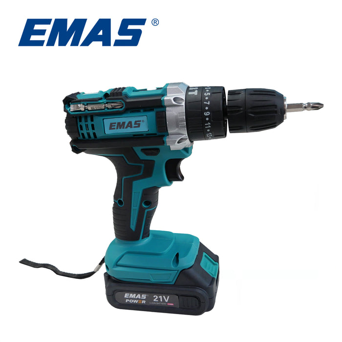 Multi-functional 21V Rechargeable Impact Drill Cordless Drill Power Tool