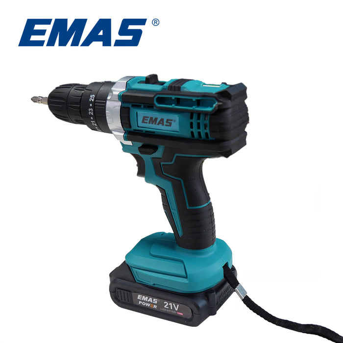Multi-functional 21V Rechargeable Impact Drill Cordless Drill Power Tool