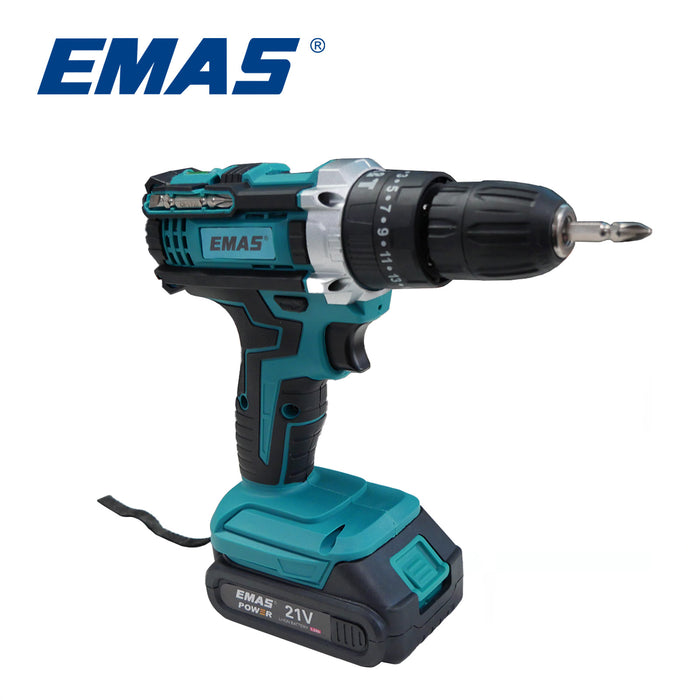 Multi-functional 21V Rechargeable Impact Drill Cordless Drill Power Tool