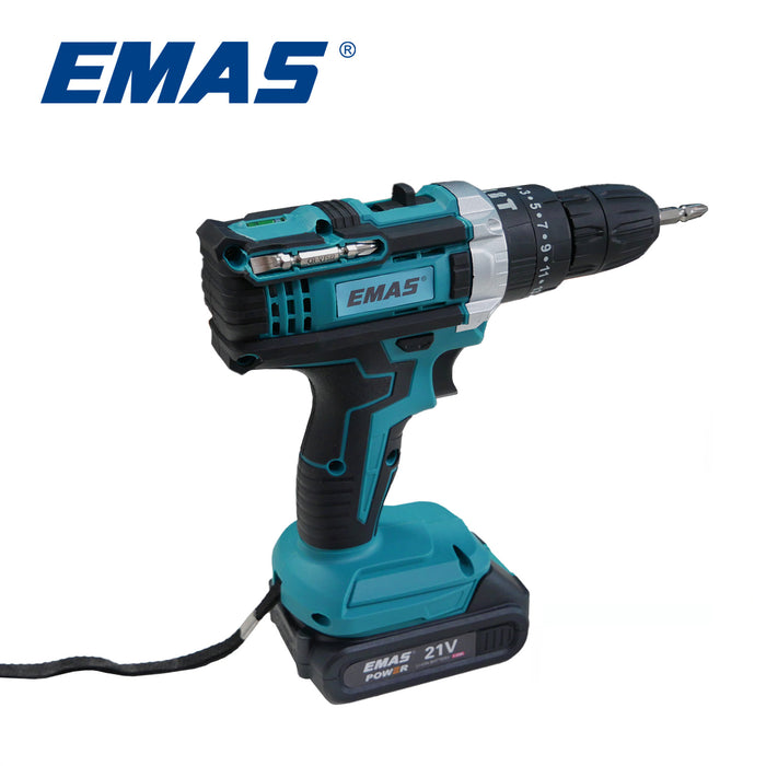 Multi-functional 21V Rechargeable Impact Drill Cordless Drill Power Tool