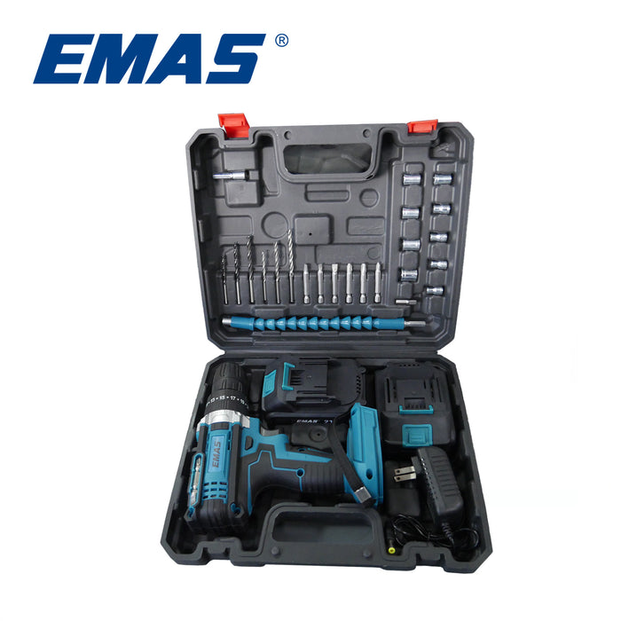 Multi-functional 21V Rechargeable Impact Drill Cordless Drill Power Tool
