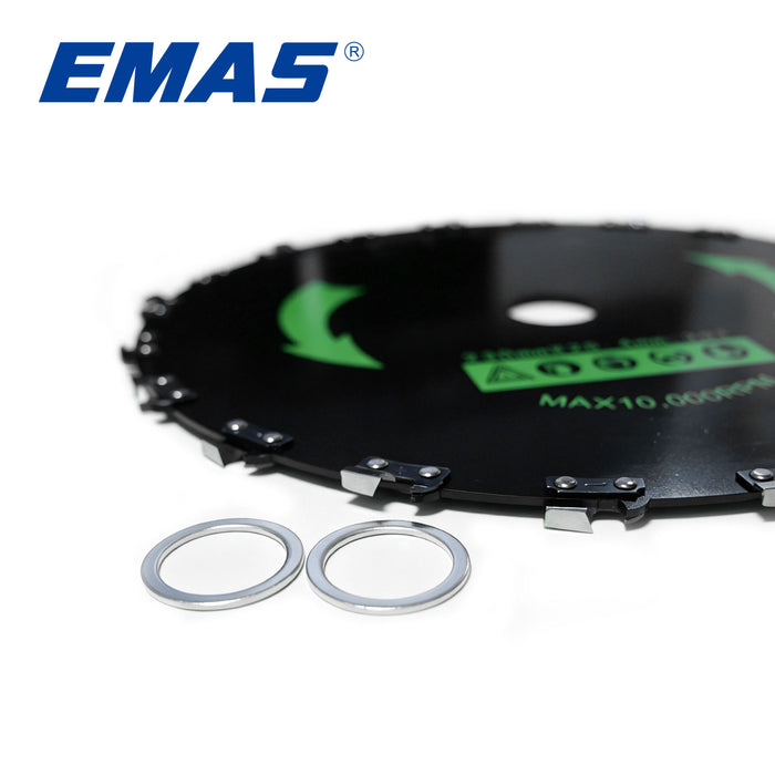 High-Quality 9 inch 20T Chain Type Lawn Mower Metal Blade 230mm×25.4mm, Compatible with Most Brush Cutter