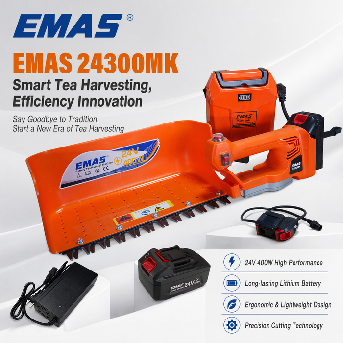 EMAS 18V-60V Battery Tea Cutting Machine Harvest Tools for Tea Garden