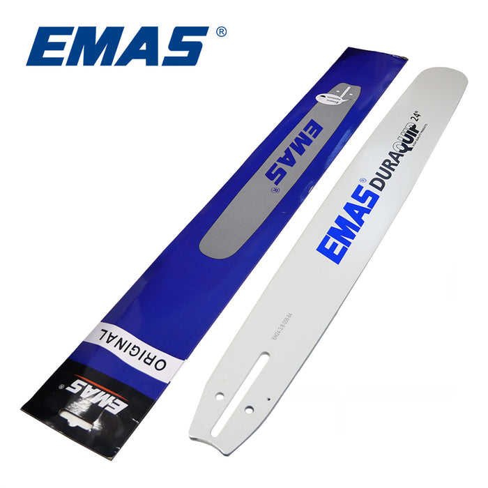 EMAS 100pcs 3/8"-058"-84DL 24 Inch Alloy Guide Bar For Chain Saw