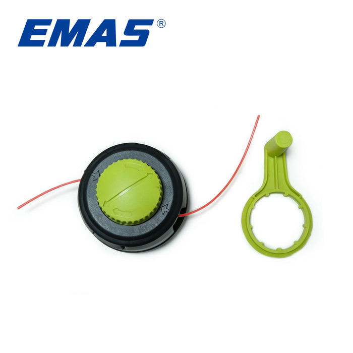 M10*1.25 Grass Trimmer Head with Rotating Handle, Durable And Easy to Install - Suitable for Garden Machinery, Gasoline Brush Cutters, Lawn Care And Yard Maintenance, Brush Cutter Replacement Parts