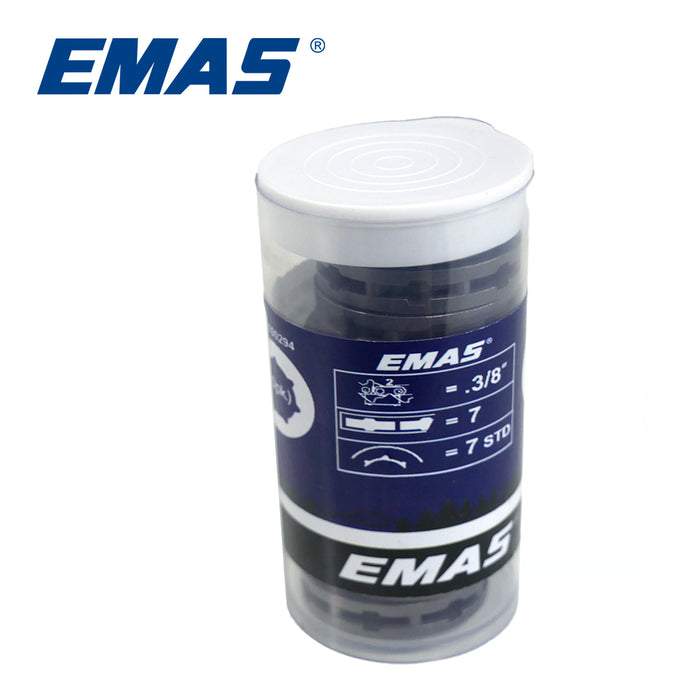 EMAS 1000pcs 3/8-7T Chainsaw Sprocket Rim Chain Saw Replacement
