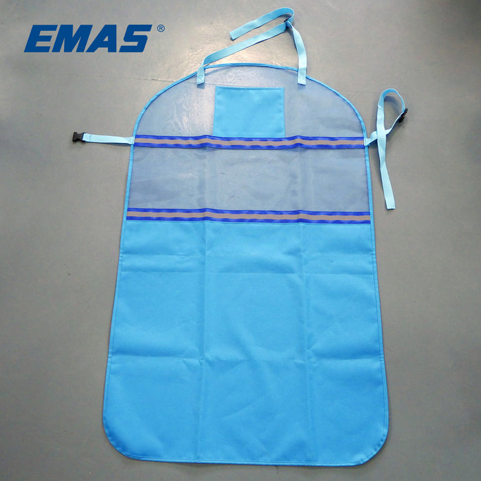 Garden Safety Work Apron with Dual Reflective Strips, Water Resistant Adjustable Gardening Apron for Outdoor Yard Work