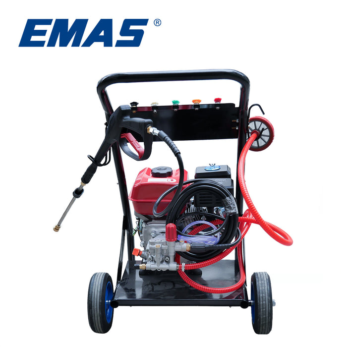 High Pressure Car Washer 7HP 170f Gasoline Engine Cold Water Jet Cleaner 200bar