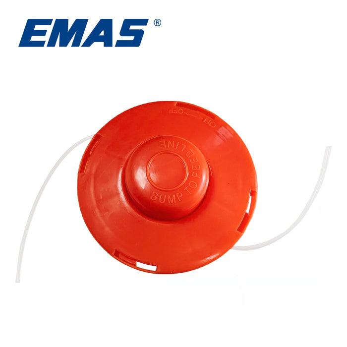 EMAS Regular Orange Trimmer Head Grass Cutter Part Thread M10x1.25