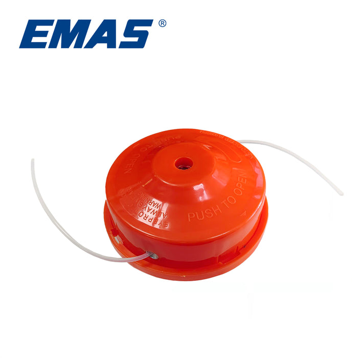 EMAS Regular Orange Trimmer Head Grass Cutter Part Thread M10x1.25