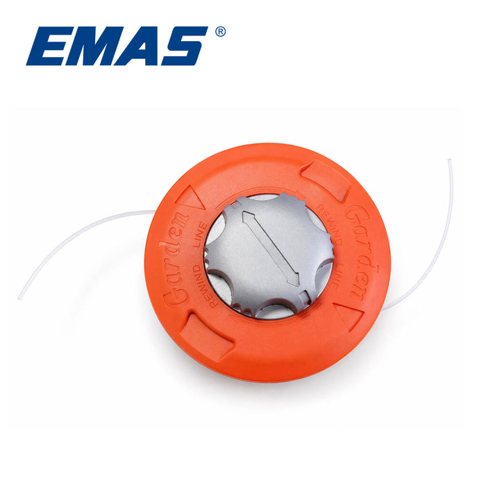 High-quality Trimmer Head, M10*1.25LHF Thread, Compatible with Most Lawn Mowers, Aluminum Head, Quick Installation and Easy to Use, Suitable for Weeding in Gardens and Courtyards, as a Replacement Part for Brush Cutters