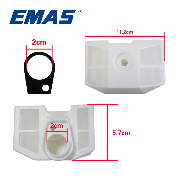 EMAS 5200 5800 Air Filter Assy, Chainsaw Parts Replacement for Chinese Chainsaws, Wholesale 100pcs