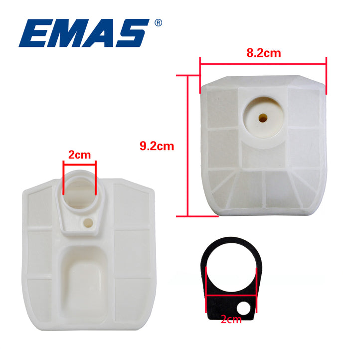 EMAS 5200 5800 Air Filter Assy, Chainsaw Parts Replacement for Chinese Chainsaws, Wholesale 100pcs