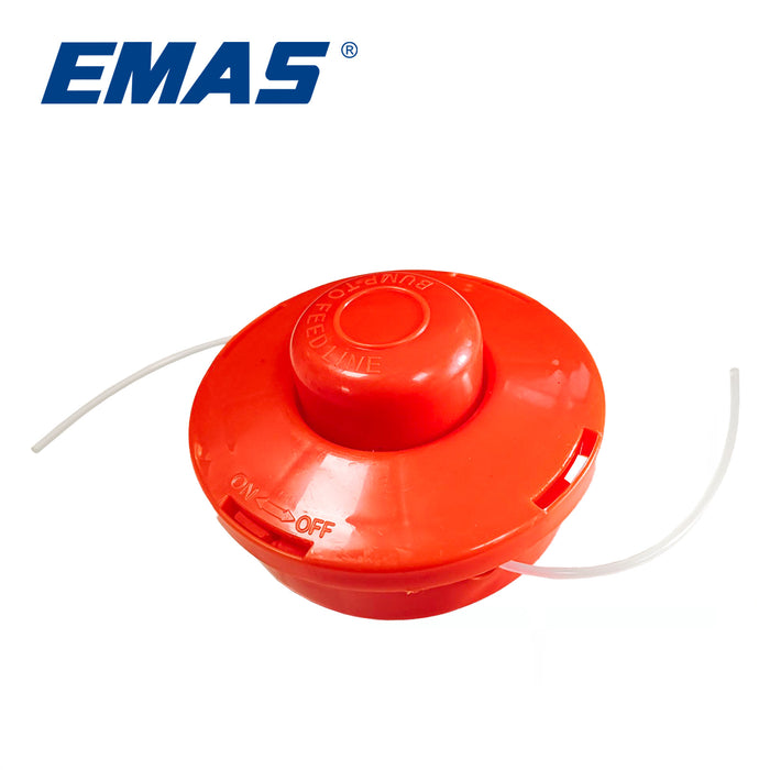 EMAS Regular Orange Trimmer Head Grass Cutter Part Thread M10x1.25