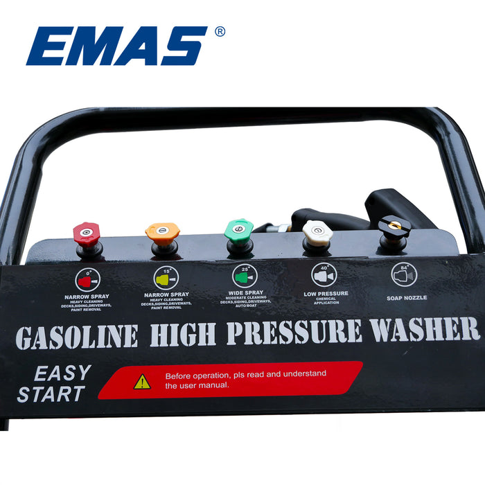 High Pressure Car Washer 7HP 170f Gasoline Engine Cold Water Jet Cleaner 200bar