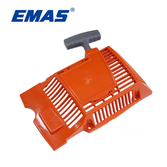 EMAS Replacement Recoil Starter Assembly for H61 H268 H272 Chainsaw-Durable Plastic, High-Performance Engine Starter, Efficient Power Transfer, Chainsaw Upgrade| Simple Installation| Sturdy Construction