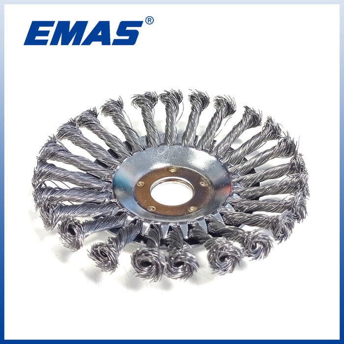 EMAS 100pcs Grass Trimmer Head Steel Wire Trimming Head 6 inch 8 inch