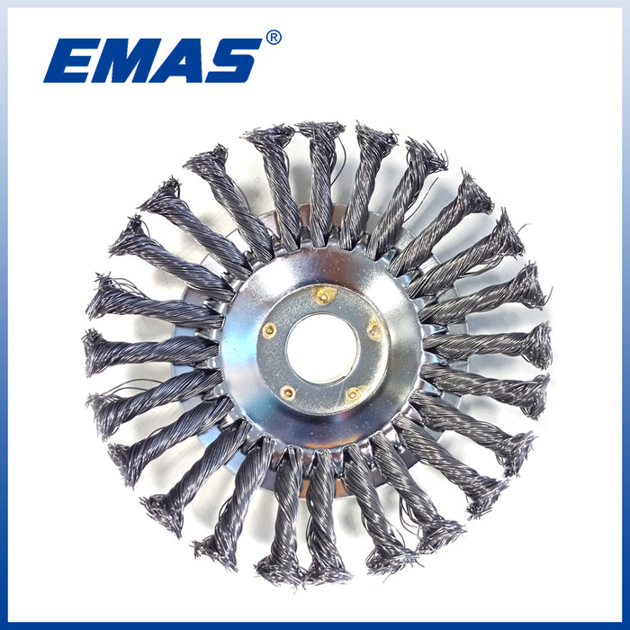 EMAS 100pcs Grass Trimmer Head Steel Wire Trimming Head 6 inch 8 inch