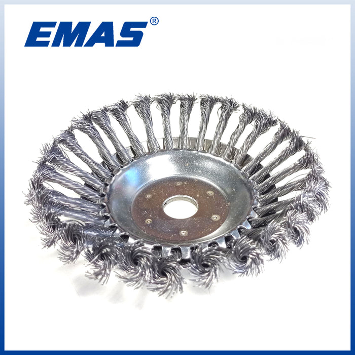 EMAS 100pcs Grass Trimmer Head Steel Wire Trimming Head 6 inch 8 inch