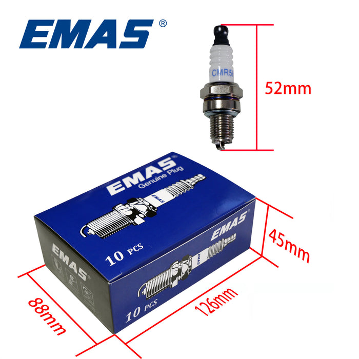 20 Box EMAS CMR5H Spark Plug GX35 Gasoline Brush Cutter Parts For Replacement